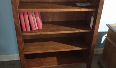 Amish Maple Bookcase 
Was $1,300.  NOW $650
