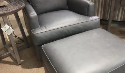 Hancock & More Leather Chair and Ottoman
Was $8,499.  NOW $2,500