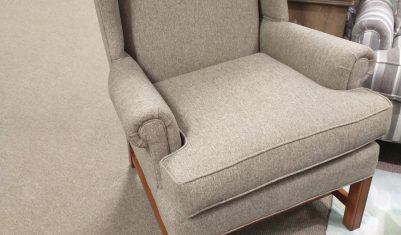 Temple  “Lancaster” Wing Chair 
Was $2,157.  NOW $1,078
