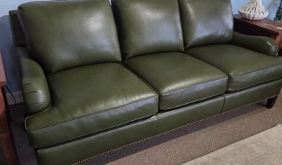 Hancock & Moore Eli Sofa. Leather Was $8,985. Sale $4,299. NOW $2,500